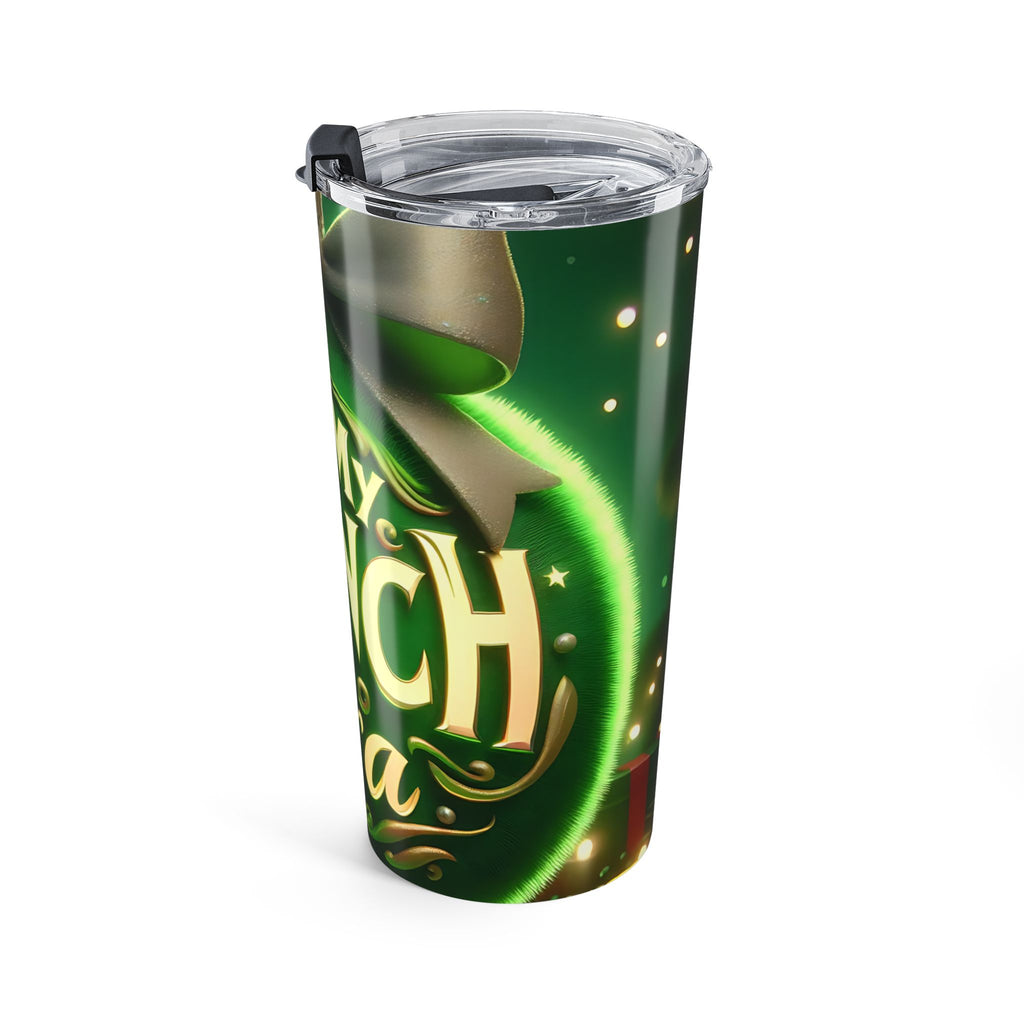 Festive Christmas Tumbler 20oz - 'In My Grinch Era'