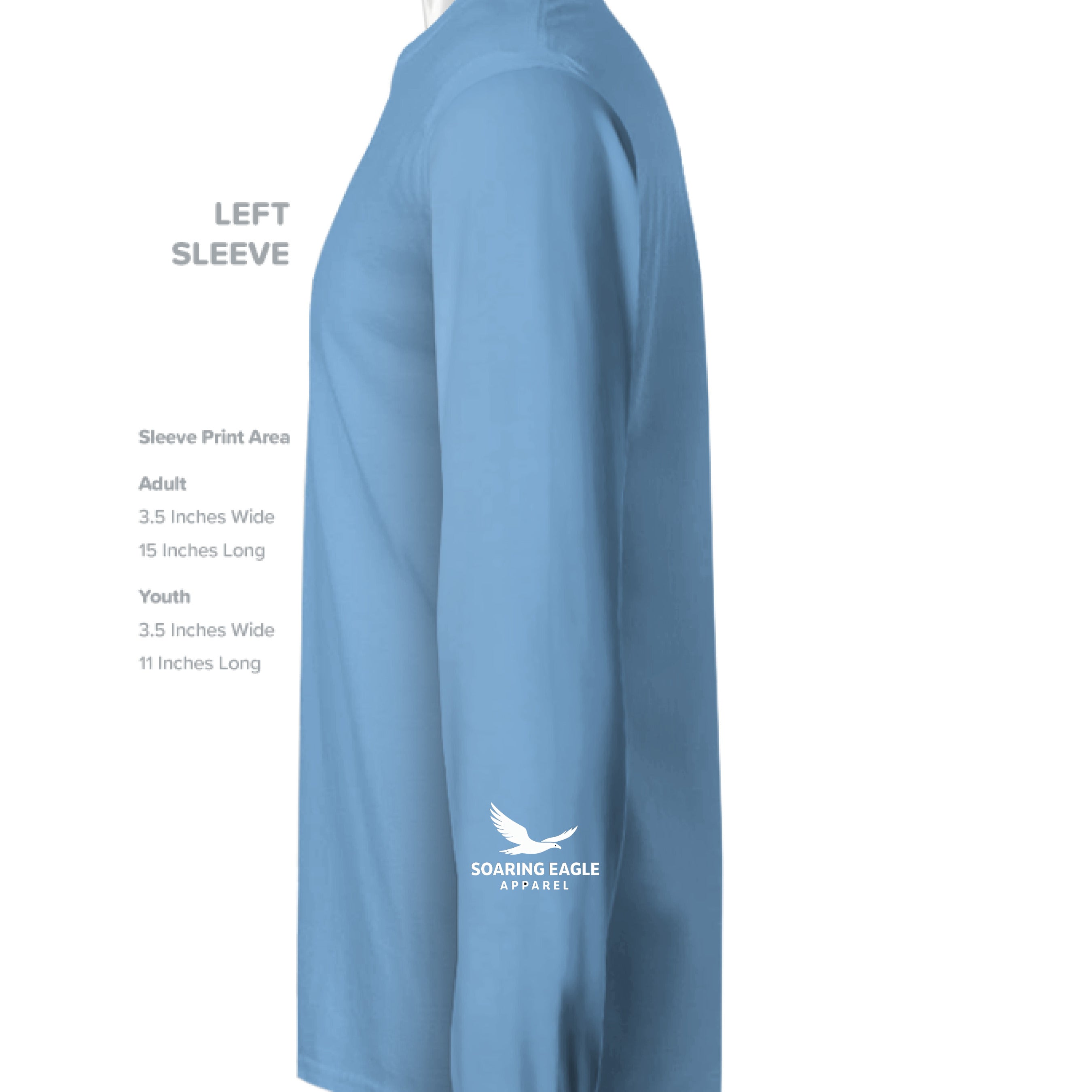 Carolina Blue - SLEEVE_LEFT