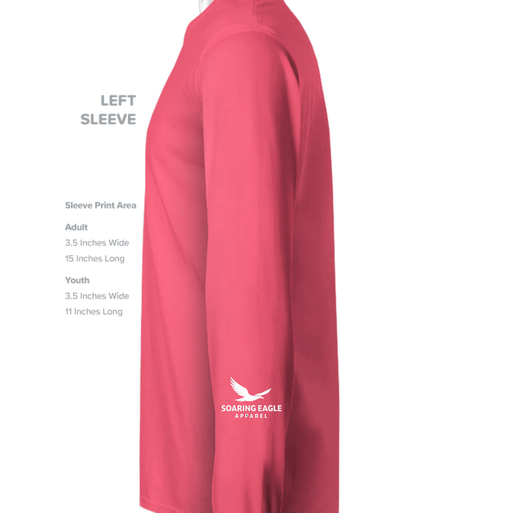 Hot Coral - SLEEVE_LEFT
