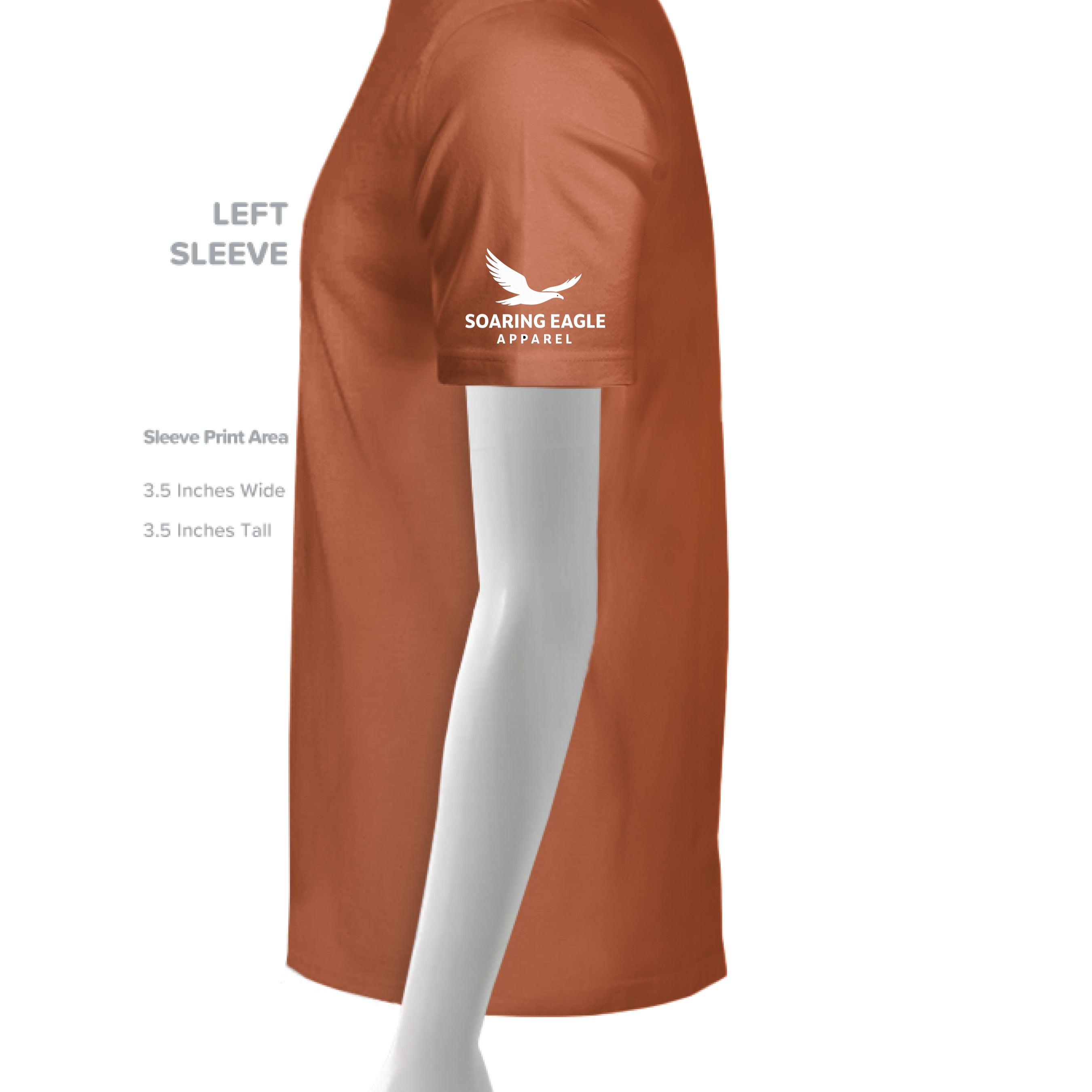 TEXAS ORANGE - SLEEVE_LEFT