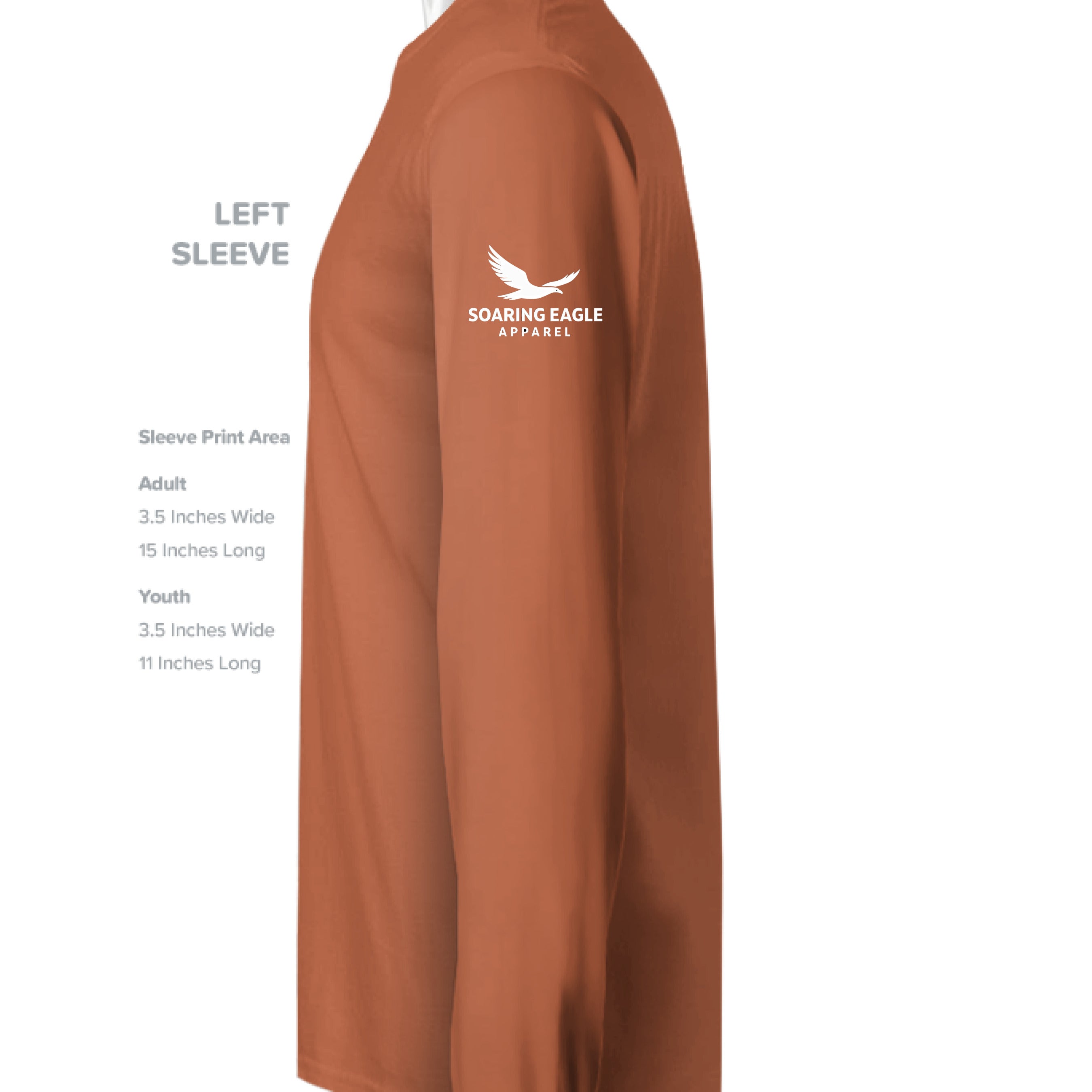 TEXAS ORANGE - SLEEVE_LEFT