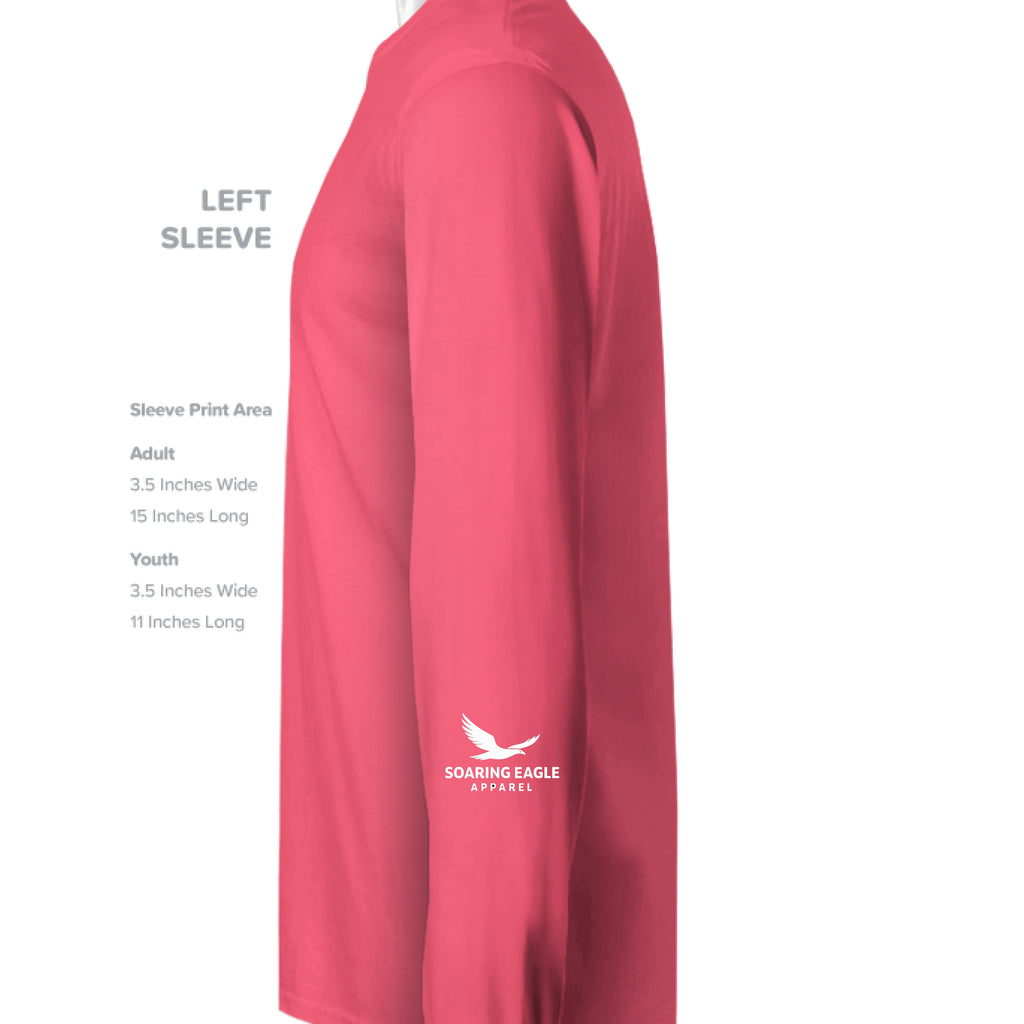 Hot Coral - SLEEVE_LEFT
