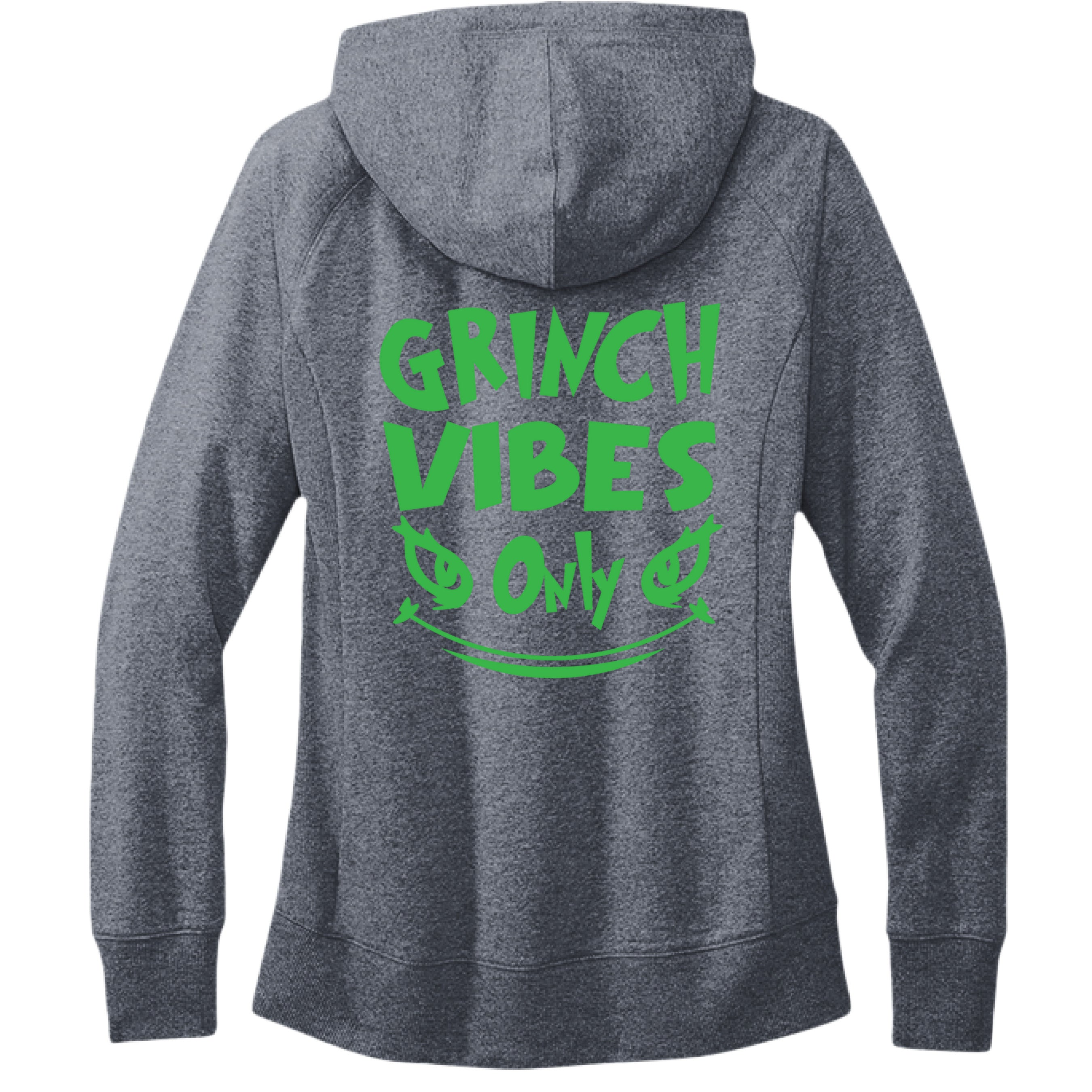 Heathered Navy - BACK