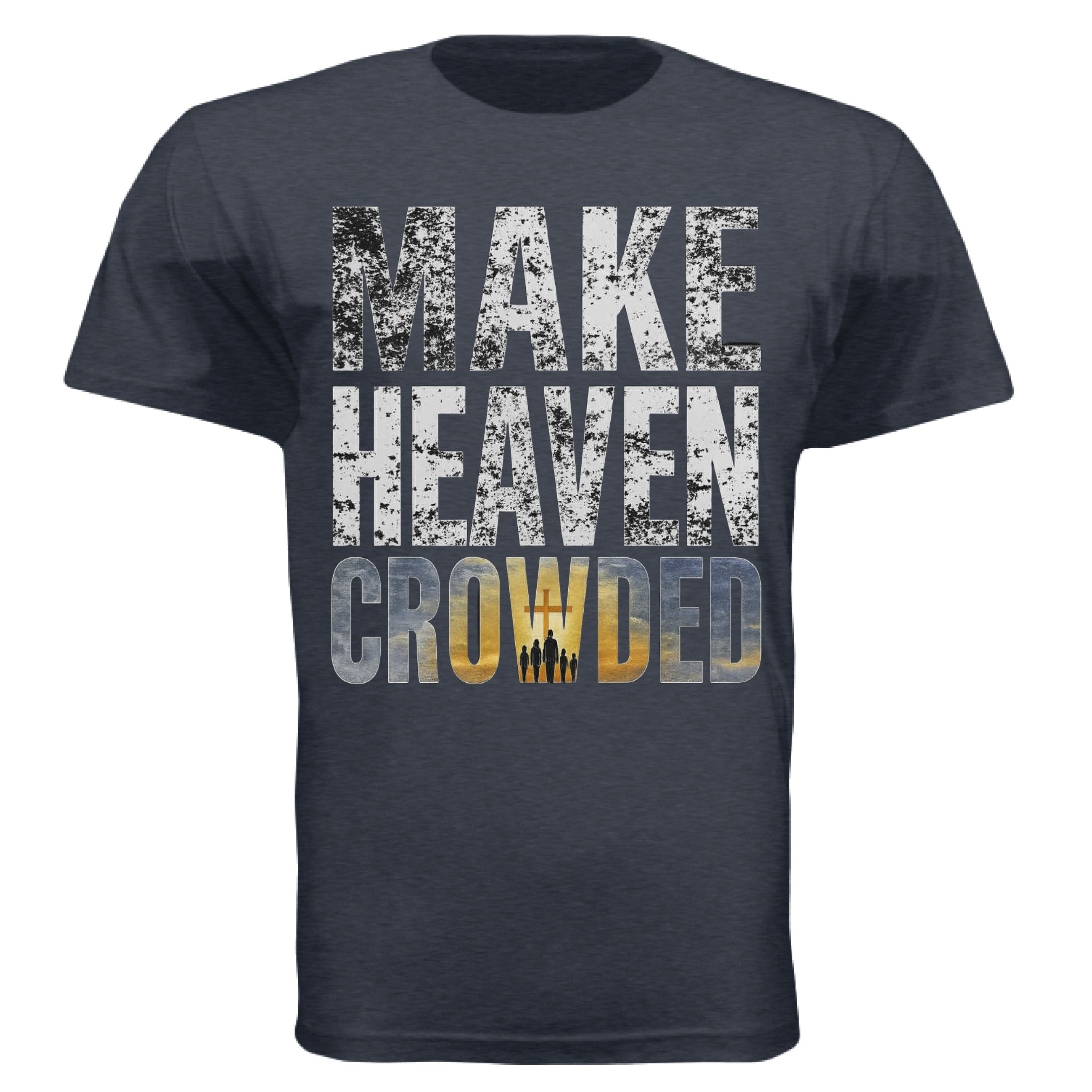 Heather Navy - FRONT