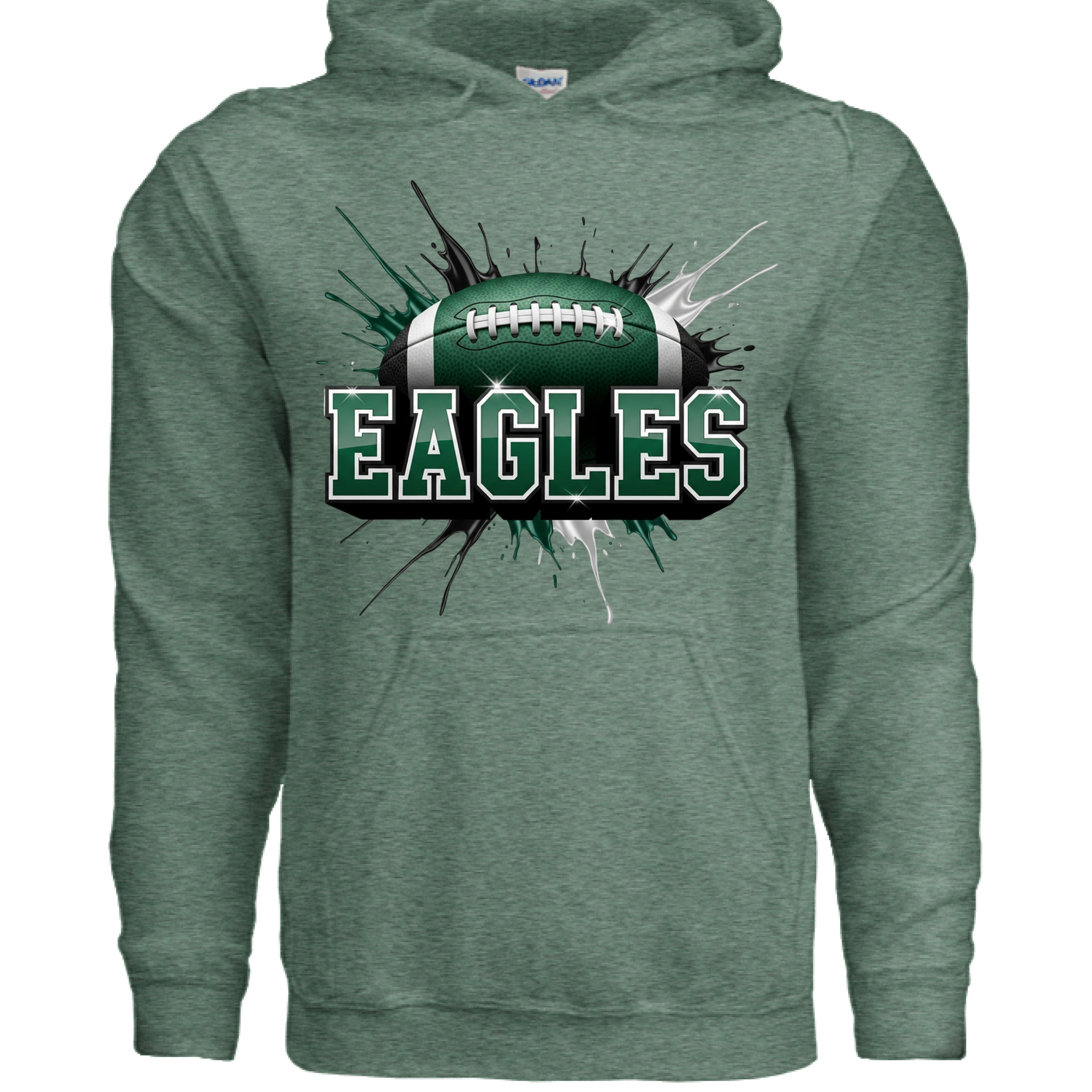 Heather Sport Dark Green - FRONT