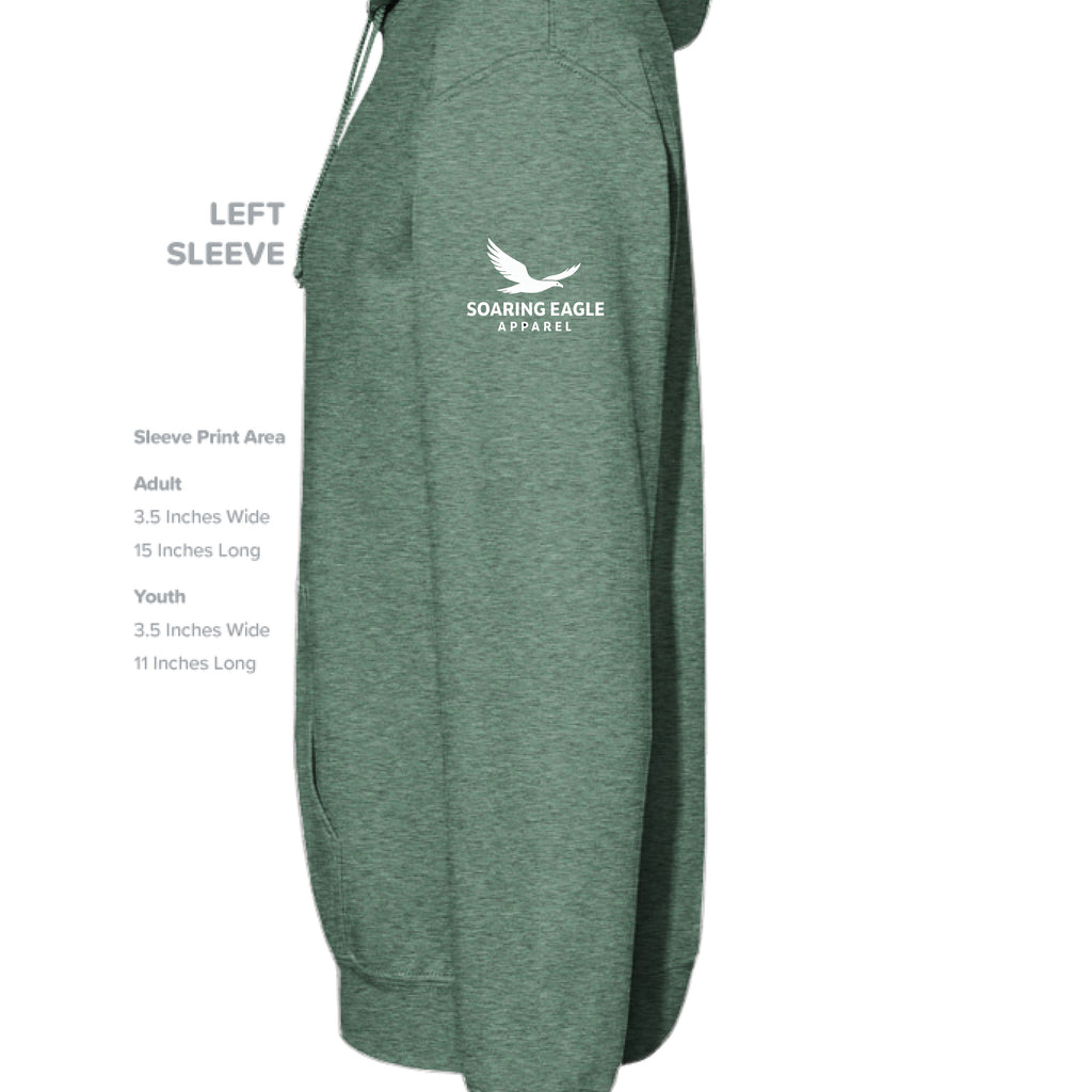 Heather Sport Dark Green - SLEEVE_LEFT